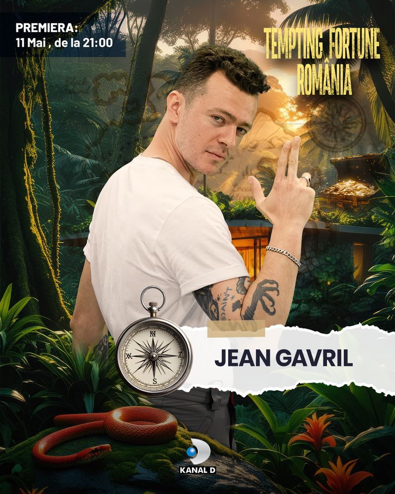 Jean Gavril, concurent &quot;Tempting Fortune România&quot;