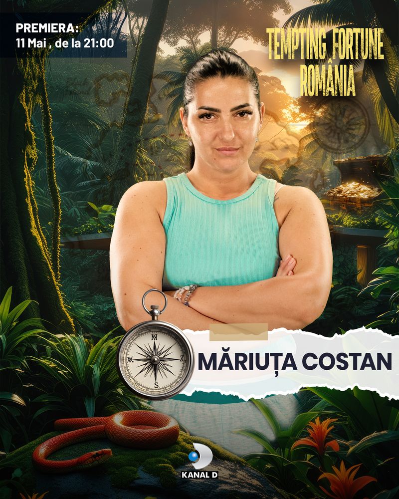 Măriuța Costan, concurent &quot;Tempting Fortune România&quot;