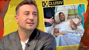 Valentin Sanfira, detalii în premieră despre accidentul care i-a schimbat viața! Artistul a stat o lună în scaun cu rotile: „Îi mulțumesc lui Dumnezeu că mi s-a întâmplat asta” | EXCLUSIV