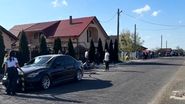 Imagini de la locul accidentului