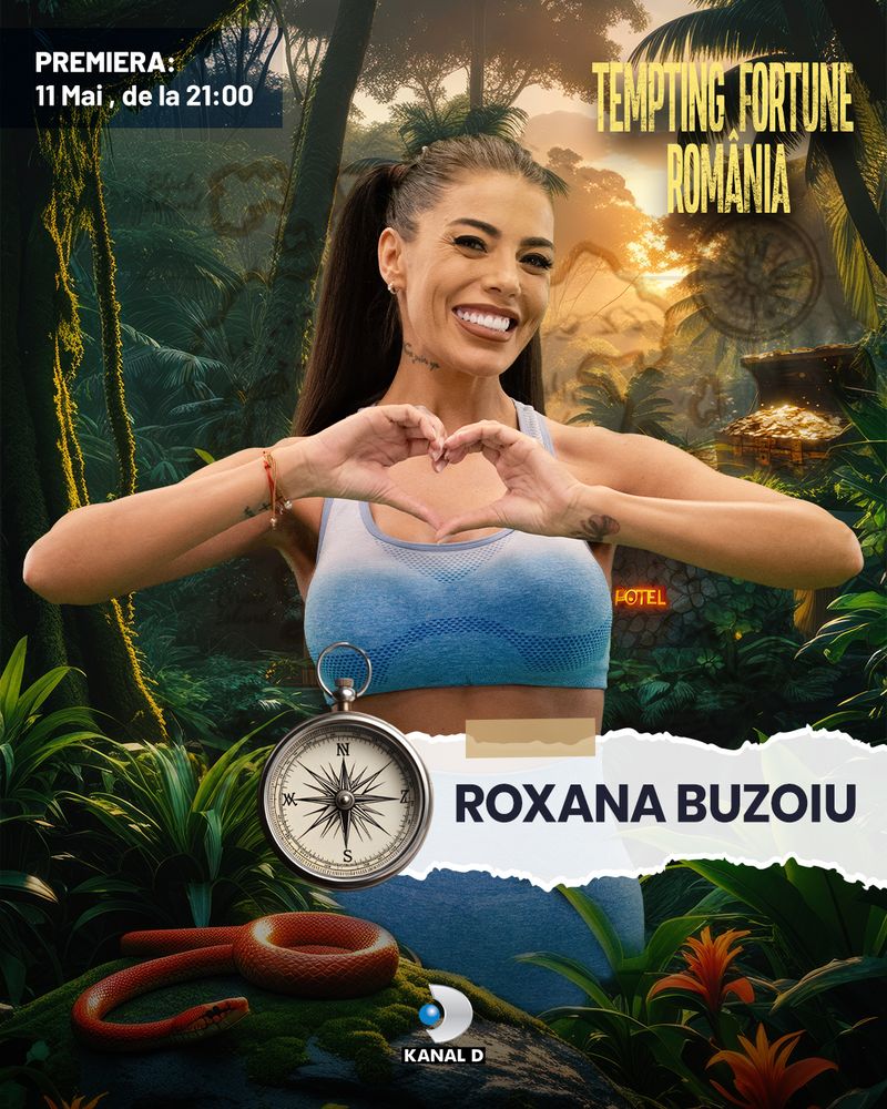  Roxana Buzoiu de la Puterea dragostei acum la Tempting Fortune România