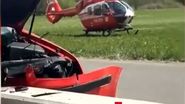 Imagine de la locul tragediei din Mureș