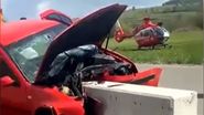 Imagine de la locul tragediei din Mureș