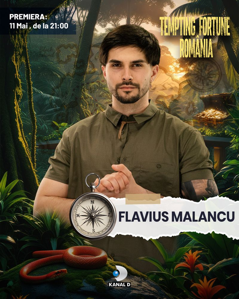 Flavius Malancu, concurent Tempting Fortune România    Flavius Malancu, concurent Tempting Fortune România