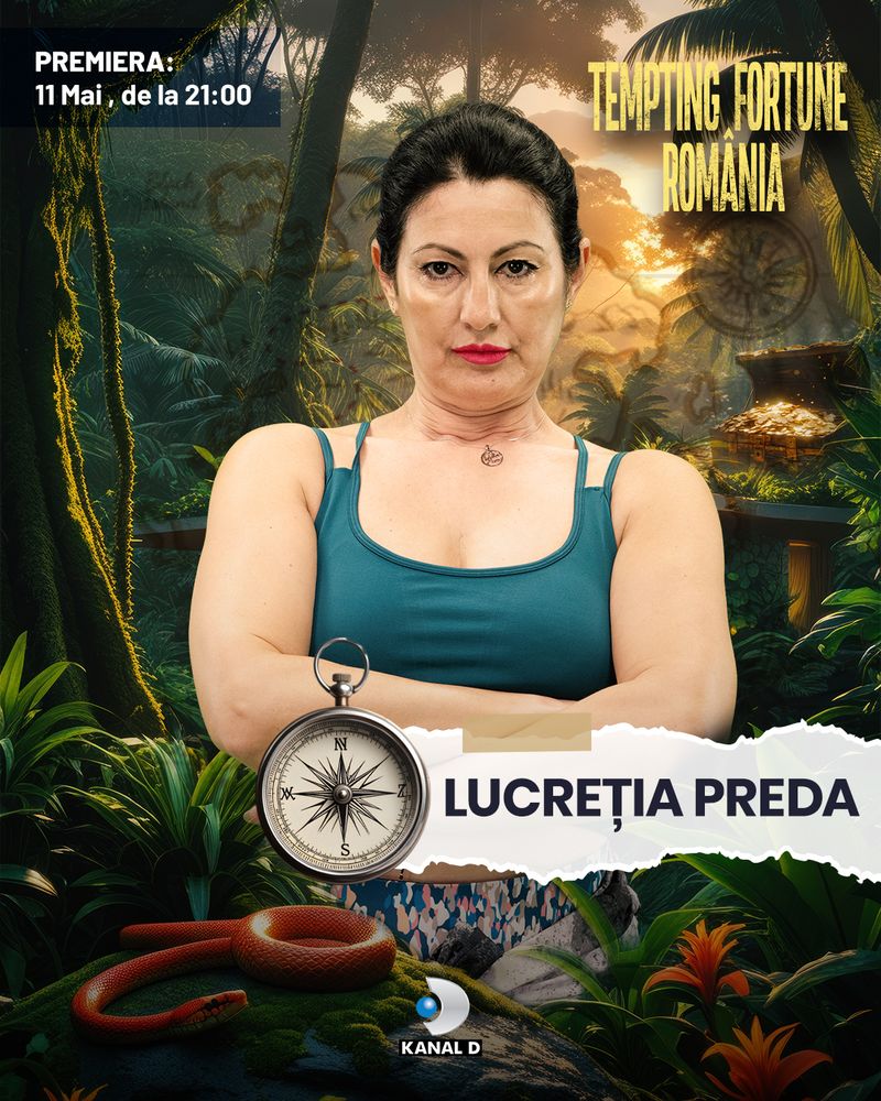 Lucreția Preda, concurentă Tempting Fortune România   Lucreția Preda, concurentă Tempting Fortune România