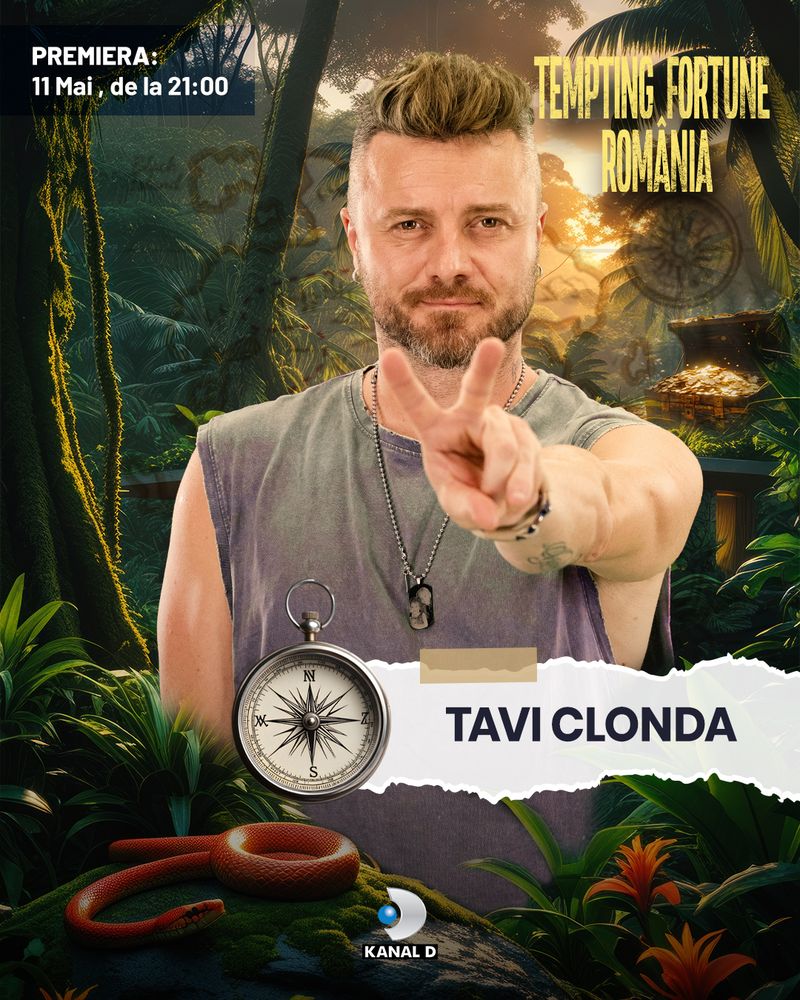 Tavi Clonda, concurent Tempting Fortune Romania