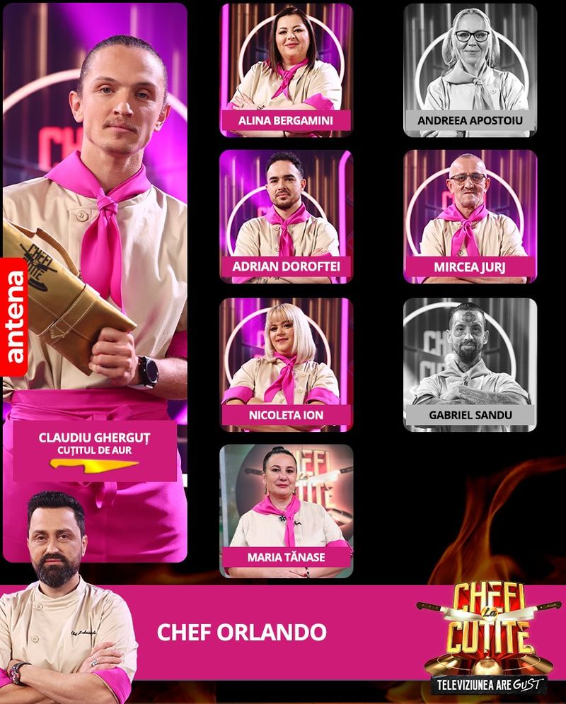 Echipa mov de la Chefi la cuțite