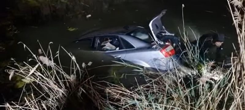 Imagini de la locul accidentului