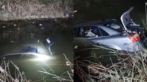 Imagini de la locul accidentului