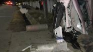 Imagini de la locul accidentului
