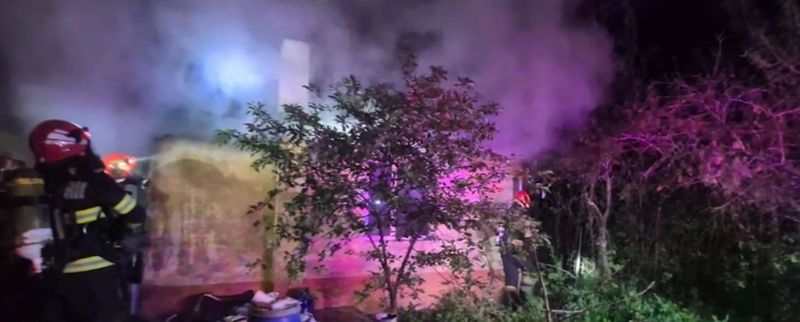 Incendiu în Iași