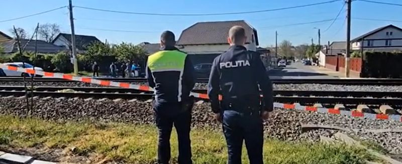 Imagini de la locul tragediei