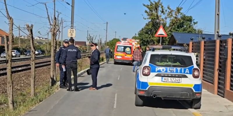 Imagini de la locul tragediei