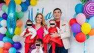 Valentina Pelinel și familia ei