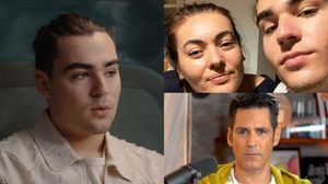 Ștefan Bănică Jr., Camelia Constantinescu și fiul lor, Radu