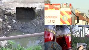Imagini de la locul tragediei