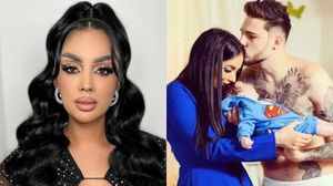 Simina Loica și Alex Zănoagă copil