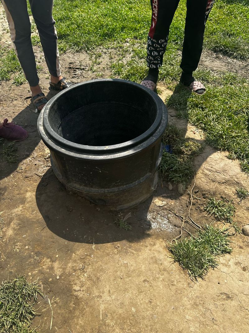 Canalul în care a căzut copilul