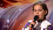Sara Hanț la Românii au talent
