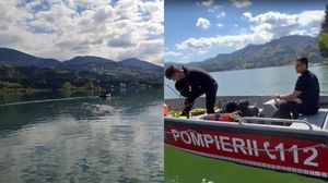 Imagini din timpul căutărilor