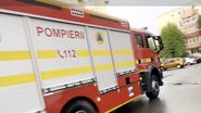 Imagini de la locul incendiului