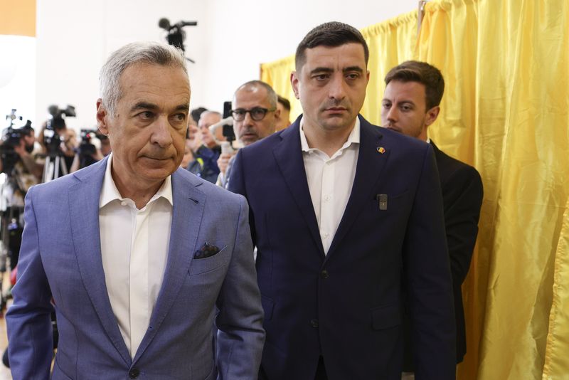 George Simion și Călin Georgescu