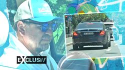 Nimeni nu-l întrece pe Horia Brenciu în trafic! Cu șapca pe cap și ochelari de soare, calcă accelerația până la podea | PAPARAZZI