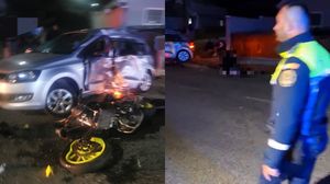 Imagini de la locul accidentului din Crăcăoani