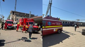 Imagini de la locul accidentului din Constanța