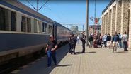 Imagine de la locul accidentului din Constanța