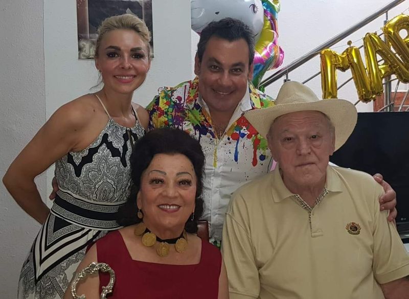 Mircea Cîmpeanu, Maria Ciobanu, Ionuț Dolănescu și soția lui