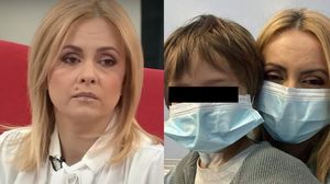 Simona Gherghe și fiul ei