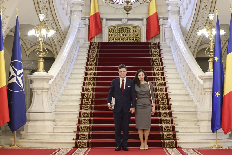 Mirabela Grădinaru și Nicușor Dan