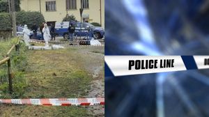 Imagine de la locul tragediei