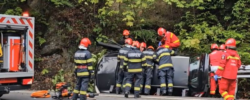 Imagini de la locul accidentului Imagini de la locul accidentului