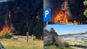 Incendiu în Arad