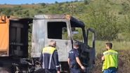 Imagini de la locul accidentului