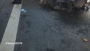 Imagini de la locul accidentului