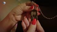 Tavi Clonda,  concurent Tempting Fortune Romania, medalion cu Gabriela Cristea și fetele sale 