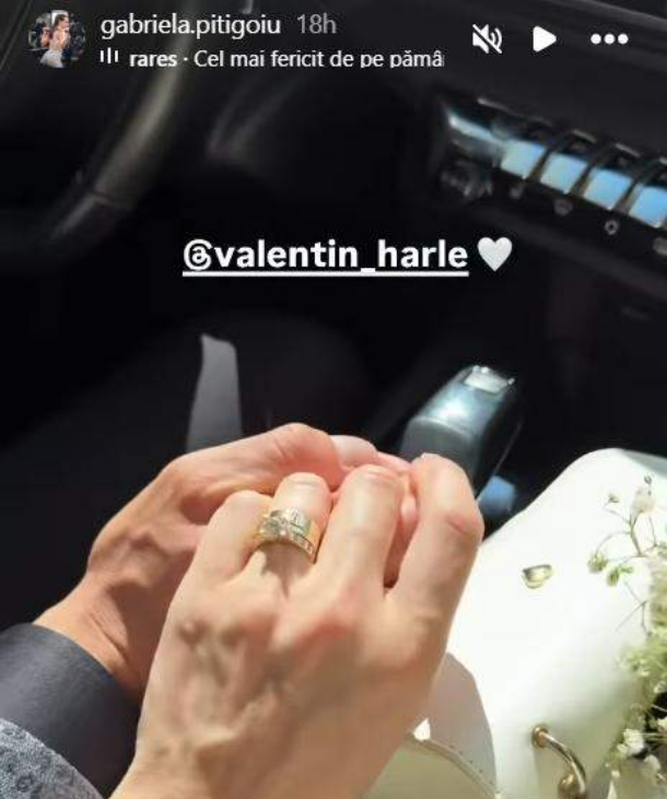 Valentin și Gabriela s-au căsătorit Valentin și Gabriela s-au căsătorit