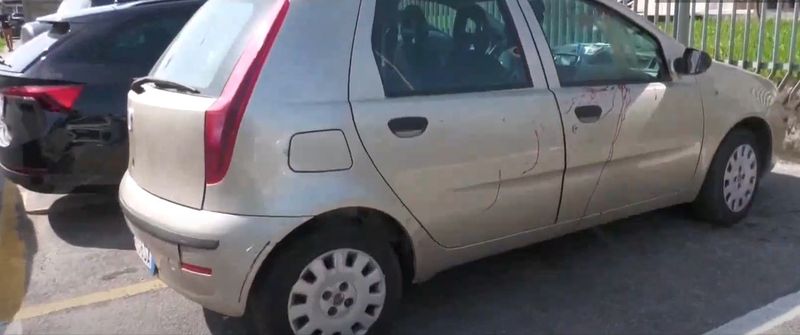 Imagine de la locul crimei
