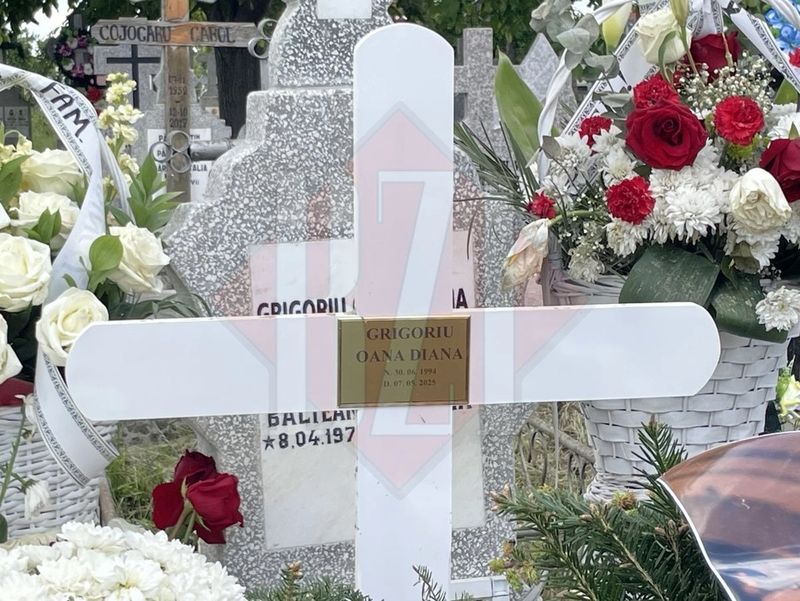Imagine de la mormântul Oanei Grigoriu