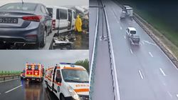 Planul Roșu de Intervenție, activat pe Autostrada A1! 11 persoane au fost implicate în accidentul rutier din Arad