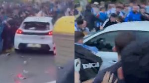 Imagini din timpul incidentului  Imagini din timpul incidentului