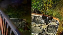 Un tânăr în vârstă de 18 ani a reușit să scape ca printr-o minune, după ce mașina cu care se deplasa s-a izbit de un parapet și a sărit de pe un pod, în Dej! Martorii spun că circula cu o viteză incredibilă