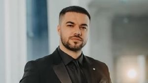 Culiță a plâns la botezul fetiței sale