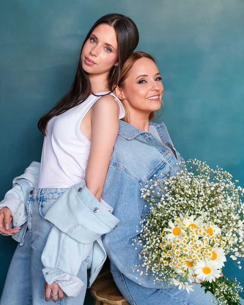 Andreea Marin și fiica sa, Violeta
