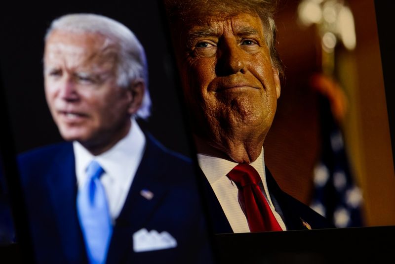 Joe Biden și Donald Trump Joe Biden și Donald Trump