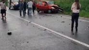 Imagini de la locul accidentului