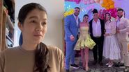 Ileana Sterp alături de tatăl și frații ei